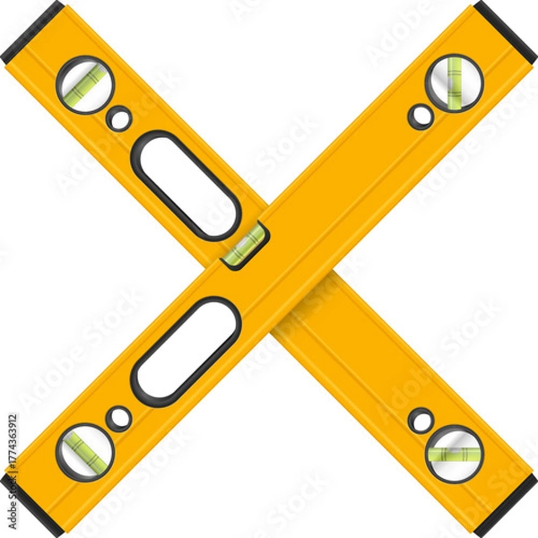 Fototapeta Spirit level tools