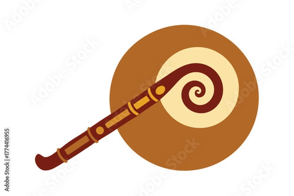 Fototapeta Simple text 'vector file' in black on a plain white background