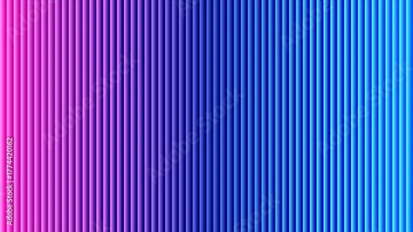 Obraz Pink to Blue Gradient Vertical Stripes Background abstract color