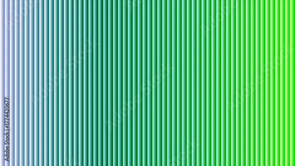 Fototapeta Vertical Blue Green Gradient Stripes Abstract Background image photo