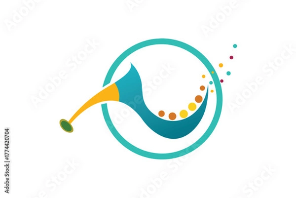 Fototapeta Vector file graphic art design illustration digital scalable format