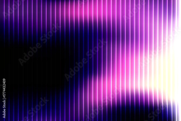 Obraz Transparent energy flow — modern holographic texture for technology-inspired digital graphics.