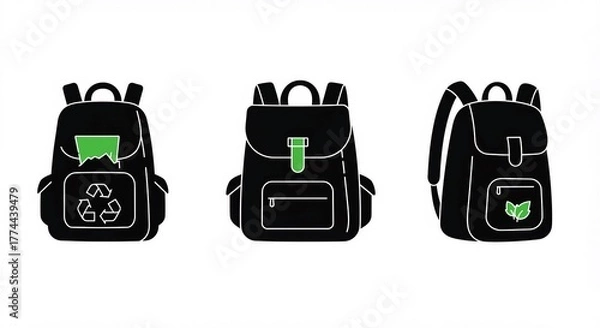 Fototapeta vector illustration of a watch with a compass