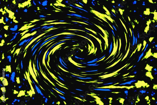 Fototapeta Colorful Abstract Gradient Waves Modern Purple, Gold, And Green Flow Design.