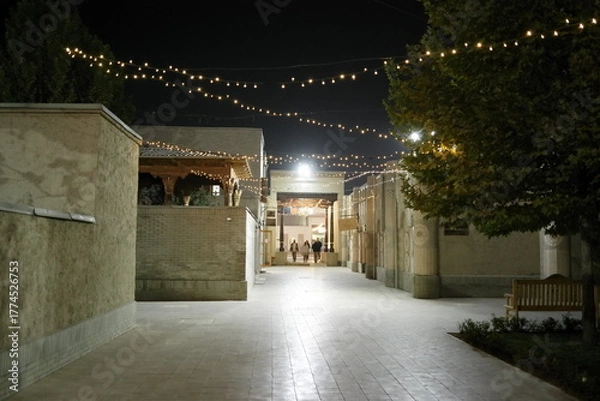 Fototapeta ウズベキスタン首都タシケントのナウルーズパーク