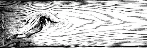 Fototapeta Vintage engraved seamless texture of paper grain with scratches for retro design