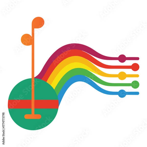 Obraz Rainbow Melody