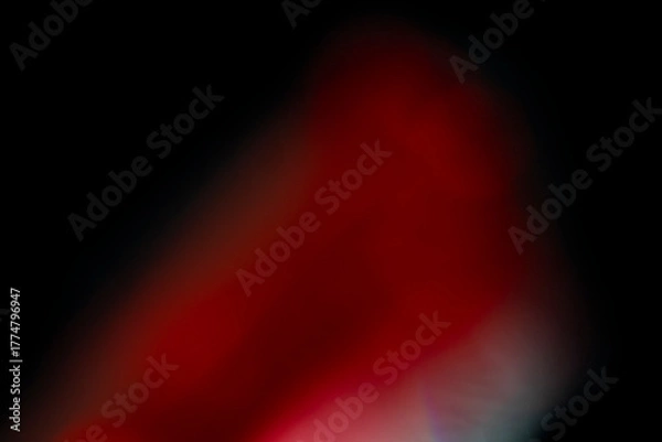 Obraz Abstract red orange smoke texture motion effect background with dark glow and energy