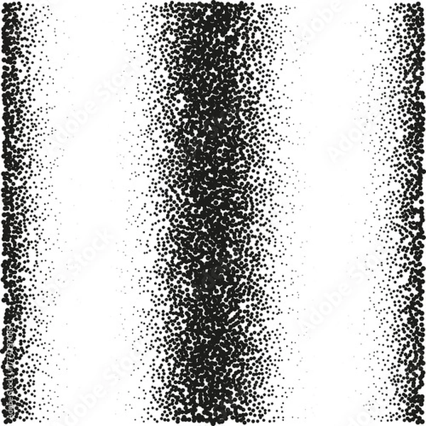 Obraz Blue raindrops on a wet window glass create a light texture and pattern perfect for a winter wallpaper design