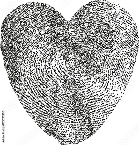 Obraz Black and white vintage lace floral pattern heart design vector illustration with seamless fabric texture wallpaper decoration symbol