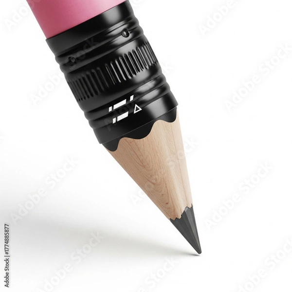 Fototapeta pencil and eraser