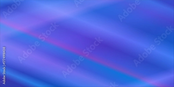 Fototapeta Modern abstract blue and purple gradient background with dynamic diagonal lines and pink hues.