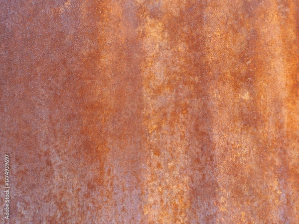Obraz brown rusted steel metal texture background