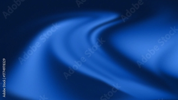 Obraz Abstract blue color with beautiful curves for your premium design needs