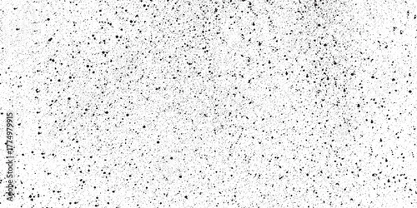 Fototapeta Texture grunge black or white of grunge cracks dust and scratches concrete distress old wall texture vector  Speckle grain dot white paper noise texture with distress effect vector illustration patter