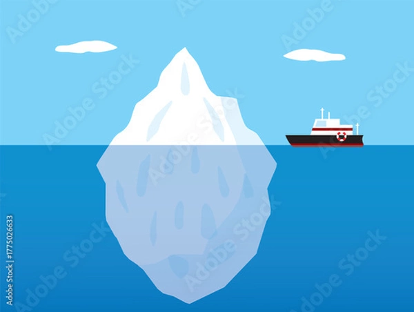 Obraz 氷山の一角