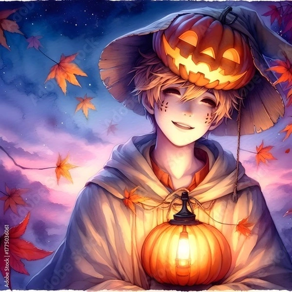 Fototapeta The Lantern Keeper’s Smile