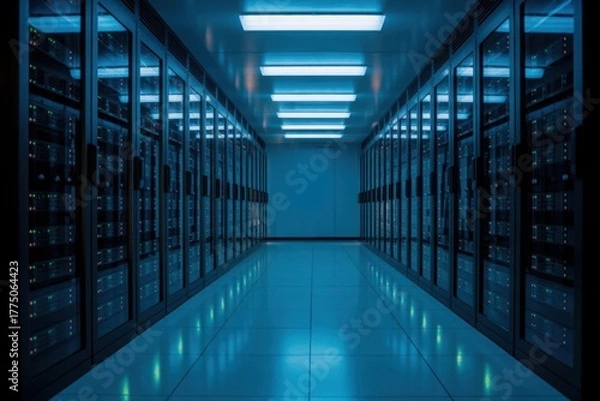 Obraz Server room illustration