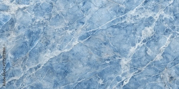 Obraz High-Resolution Image of a Blue Stone Texture with Veining and Natural Patterns Ideal for Backgrounds, Design Projects, and Decorative Applications