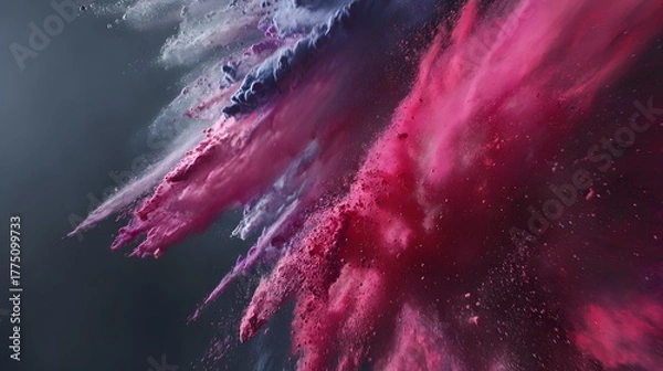 Fototapeta Energy Burst Advertisement Background