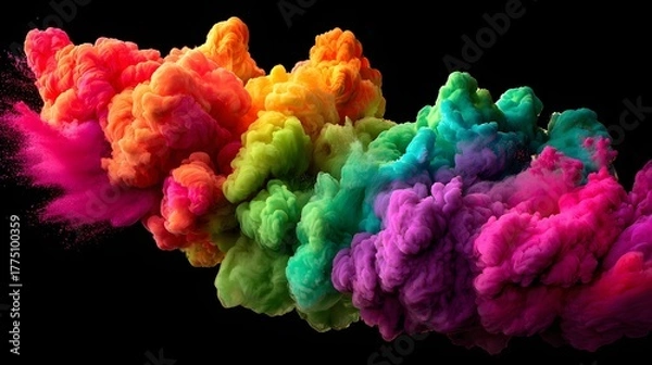 Fototapeta Energy Burst Advertisement Background