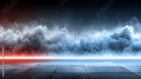 Fototapeta Energy Burst Advertisement Background