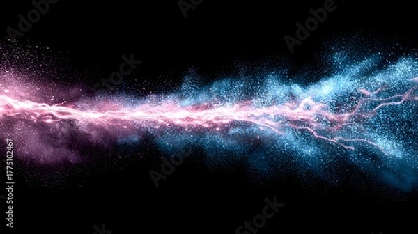 Obraz Energy Burst Advertisement Background