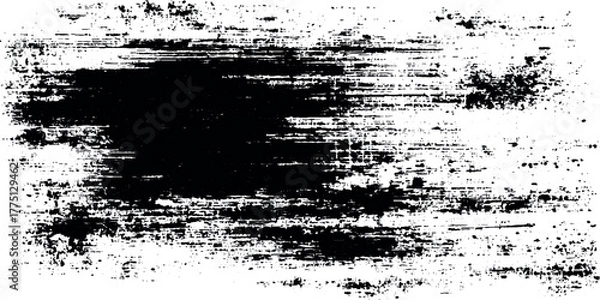 Fototapeta Abstract texture dust particle and dust grain on white background urban retro artistic monochrome design.