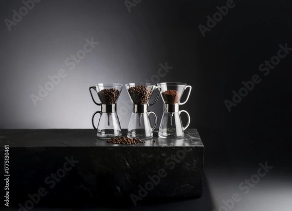 Obraz 커피, 원두커피, 에스프레소, 원두, 갈다, 원두커피 내리는 도구, 드리퍼, 필터, 핸드드립, 모카포트, 에어로프레스, 프렌치프레스, 추출기