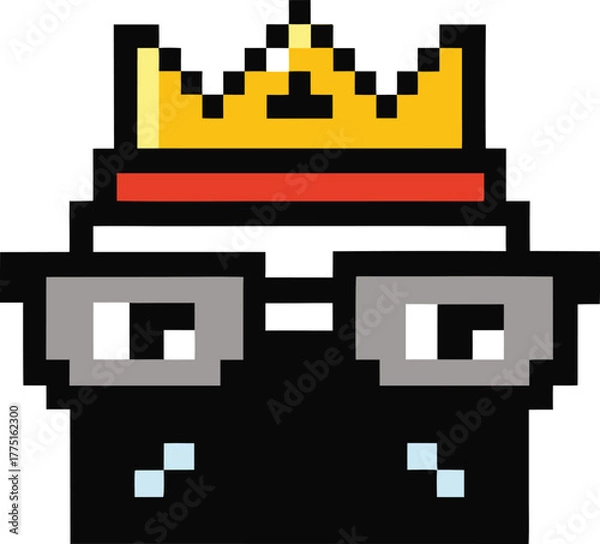 Obraz Pixel crown