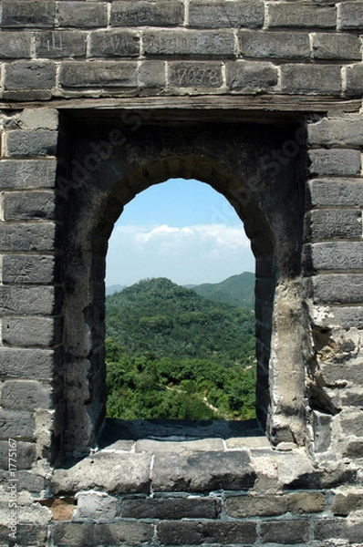 Obraz great wall window