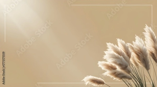 Fototapeta grunge background with dandelion illustration background
