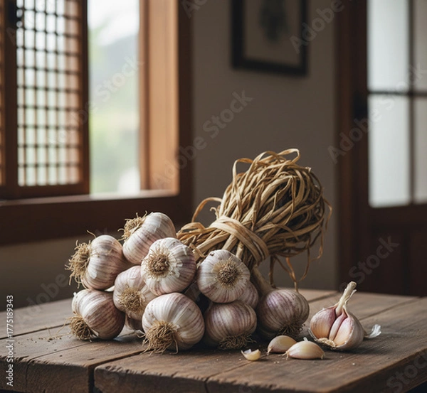 Fototapeta 마늘