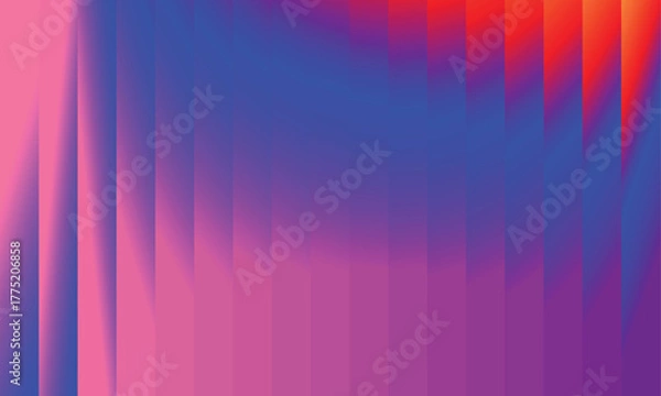 Obraz Colorful abstract pink and purple striped background with light and texture