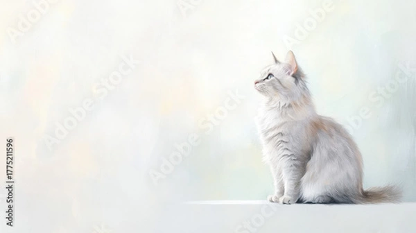 Fototapeta Cat sitting