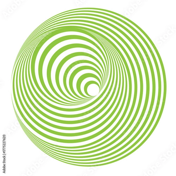 Fototapeta Green colored abstract design