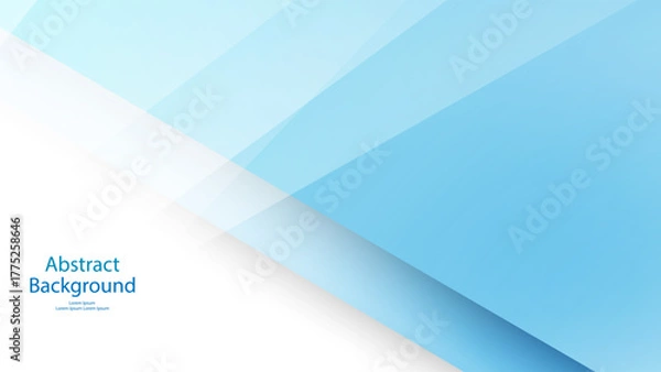 Obraz Bule color background abstract art vector