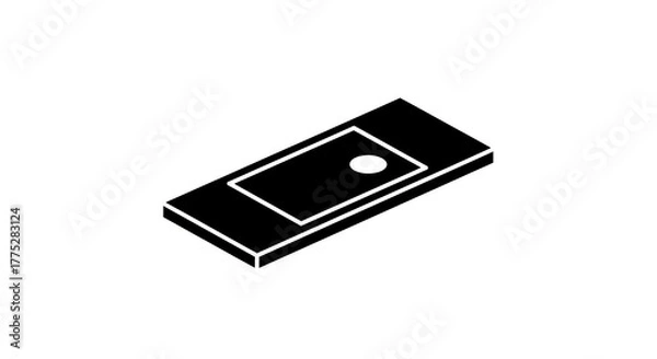 Fototapeta Microscope slide vector illustration