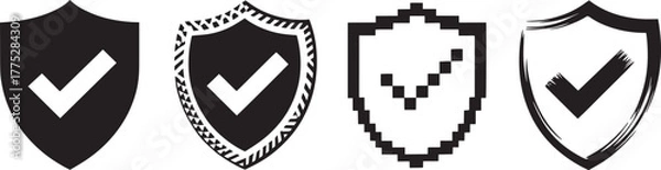 Obraz Grunge distressed financial chart with erratic upward arrow and currency K money bag symbol vector