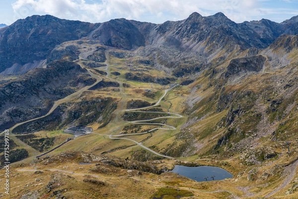 Obraz Andorra im Herbst