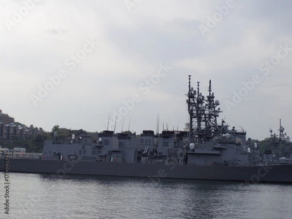 Fototapeta 横須賀の軍艦