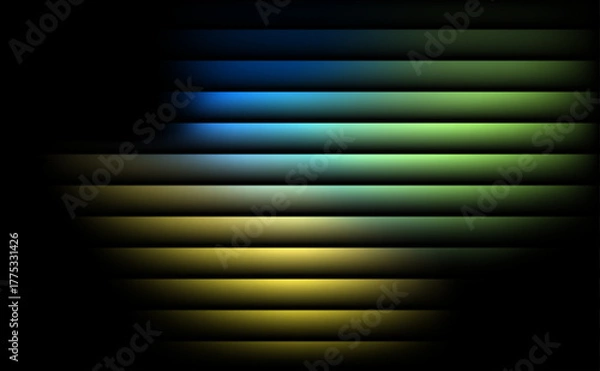 Fototapeta Glass gradient baground, a blend of freshness and technology: smooth color shifts, glossy texture, and visual clarity,shiny surface with a sense of motion and depth.