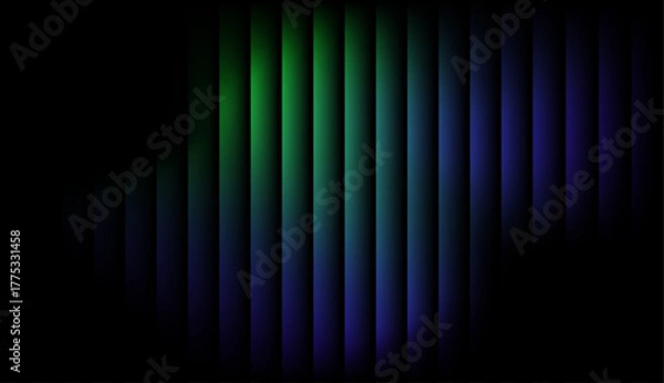 Fototapeta Glass gradient baground, a blend of freshness and technology: smooth color shifts, glossy texture, and visual clarity,shiny surface with a sense of motion and depth.