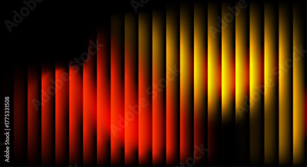 Fototapeta Glass gradient baground, a blend of freshness and technology: smooth color shifts, glossy texture, and visual clarity,shiny surface with a sense of motion and depth.