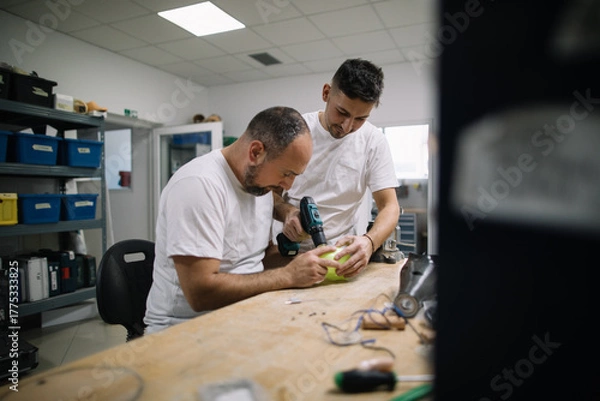 Obraz Coworkers working together