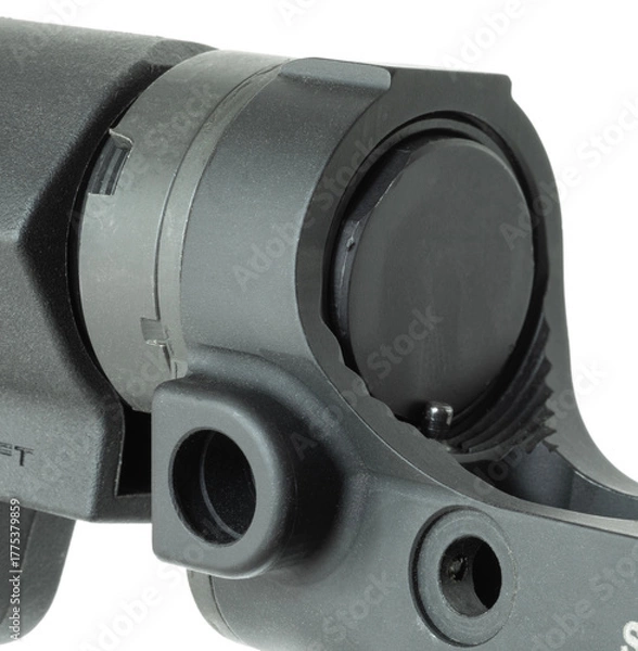 Fototapeta Retainer pin holding the buffer weight in an AR-15