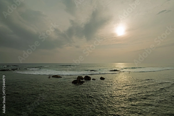 Obraz sunset over the sea