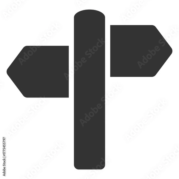 Fototapeta Signpost icon