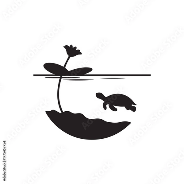 Obraz water lily 8.eps