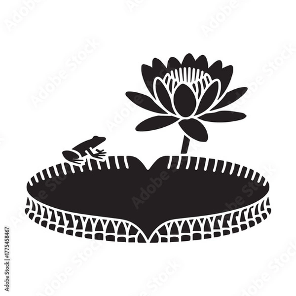 Obraz water lily 15.eps